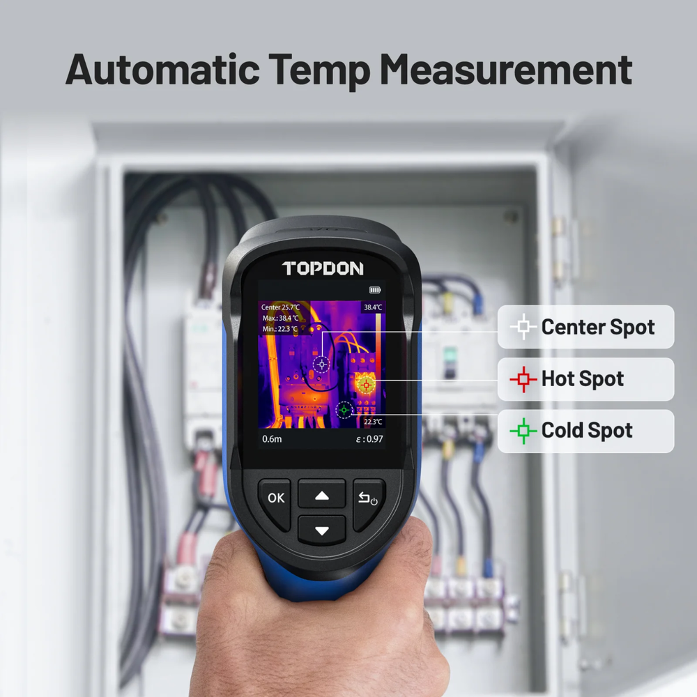 compact infrared thermal camera industrial inspection tool